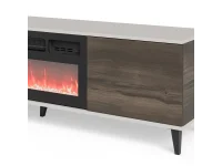 TV стол RANDOM 2 RTV-180K с электрокамином pilt 4