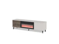 TV стол RANDOM 2 RTV-180K с электрокамином pilt 3