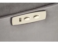 Кресло SEMIR 2 recliner электрический - Серый pilt 8
