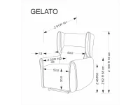 Tugitool GELATO elektriline recliner - Beež pilt 9
