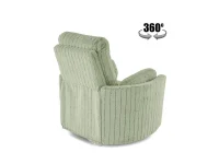 Кресло PEGAS recliner электрический - Зеленый pilt 3