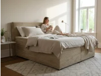 Kontinentaalvoodi 160х200 CONTI - Tilia 03 kreem pilt 3