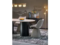Söögilaud JULIUS hele travertiin / must pilt 7