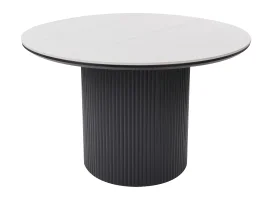 Söögilaud URIJAH valge / must