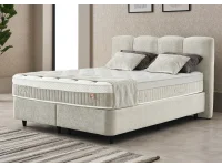 Континентальная кровать 180х200 ZEN светло-бежевая pilt 2