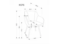 Стул K576 оливковый pilt 9