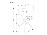 Tool K591 pöördkohver, heledat halli pilt 3