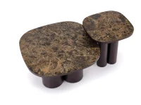 Diivanilaud CORDINA pruun marmor / pruun pilt 5