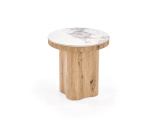 Diivanilaud MAGNUM S valge marmor / looduslik pilt