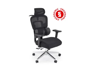 Рабочее кресло Ergonomic BOOSTER black pilt