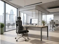 Рабочее кресло Ergonomic BOOSTER black pilt 15