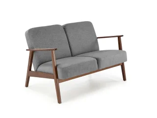 Diivan MILANO 2S hall CASTEL 93 / tume pähkel pilt