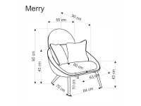 Tugitool MERRY hall pilt 8