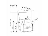 Tugitool SEMIR tume roheline pilt 5