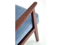 Tugitool MILANO 1S sinine CASTEL 74 / tume pähkel pilt 9