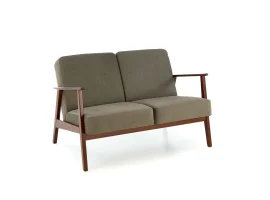 Diivan MILANO 2S oliiv CASTEL 39 / tume pähkel