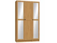 Riidekapp BEN 2D+1D+1HDF+2PGL  - Valge pilt 3
